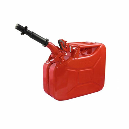 Wavian - Steel Jerry Can, Gas Can, Fuel Can 10L (2.6 Gallon)-Red 3013