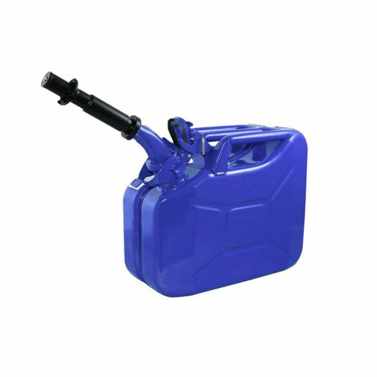 Wavian - Steel Jerry Can, Gas Can, Fuel Can 10L (2.6 Gallon)-Blue 3023