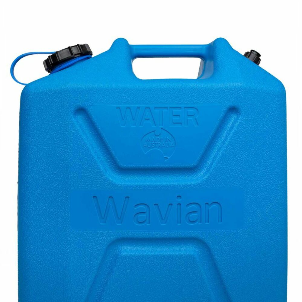 Wavian Water Can, 5 Gallon (22 Liter) Blue- 3216