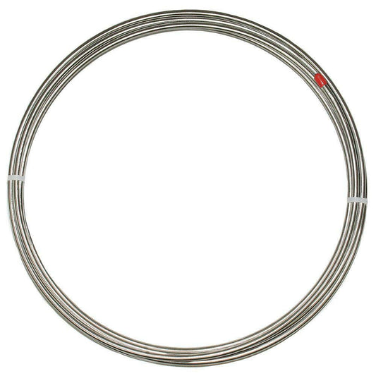 3/16 inch Brake Line Tubing Roll; 20 foot; Steel Fine Lines 3OMR