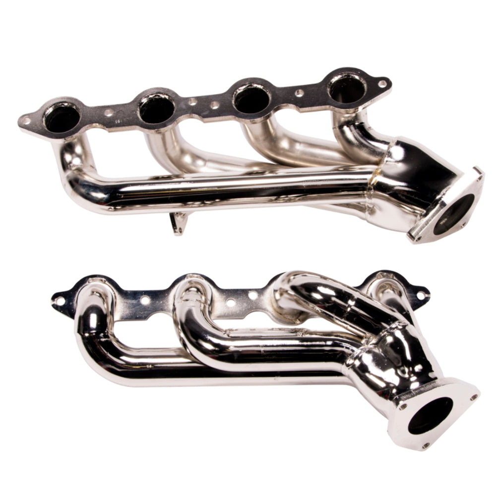 Fits 1999-2013 GM Truck/Suv 6.0L 1-3/4 Shorty Exhaust Headers-Titanium-4006