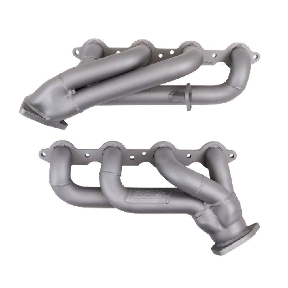 Fits 1999-2013 GM Truck/Suv 6.0L 1-3/4 Shorty Exhaust Headers-Titanium-4006