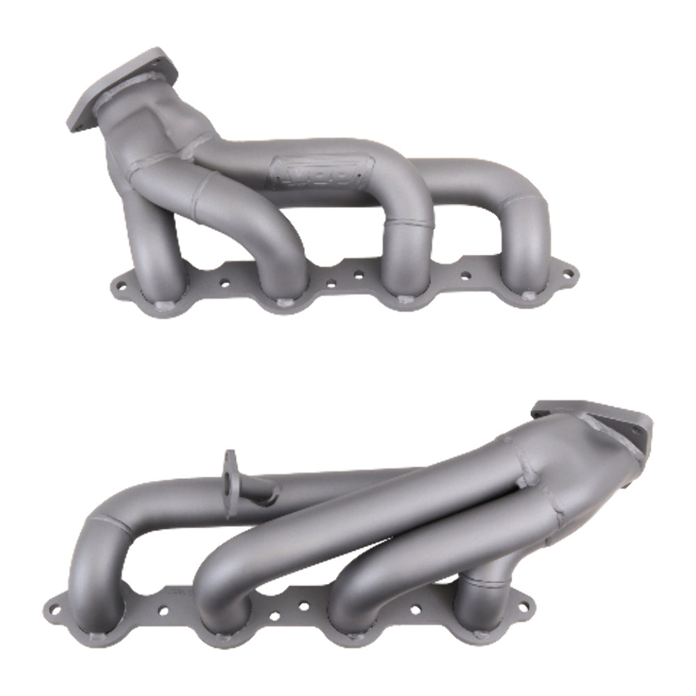 Fits 1999-2013 GM Truck/Suv 6.0L 1-3/4 Shorty Exhaust Headers-Titanium-4006