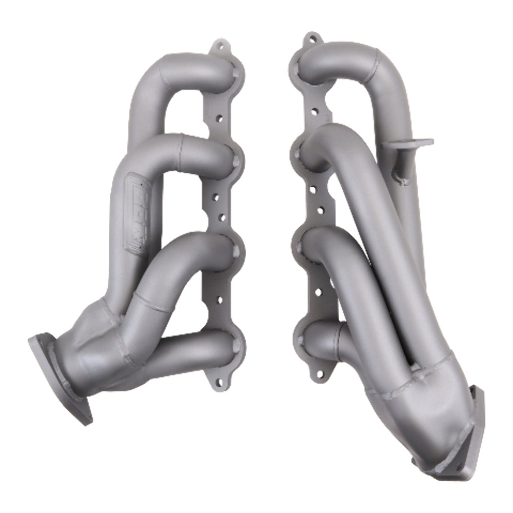 Fits 1999-2013 GM Truck/Suv 6.0L 1-3/4 Shorty Exhaust Headers-Titanium-4006