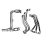 Fits 07-11 Wrangler 3.8L 1-5/8 Long Tube Exhaust Header Y Pipe w/Catalytic-40500