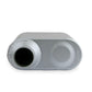 Flowmonster 2-Chamber Muffler 42443-FM 2.25 Offset Inlet/2.25 Offset Outlet