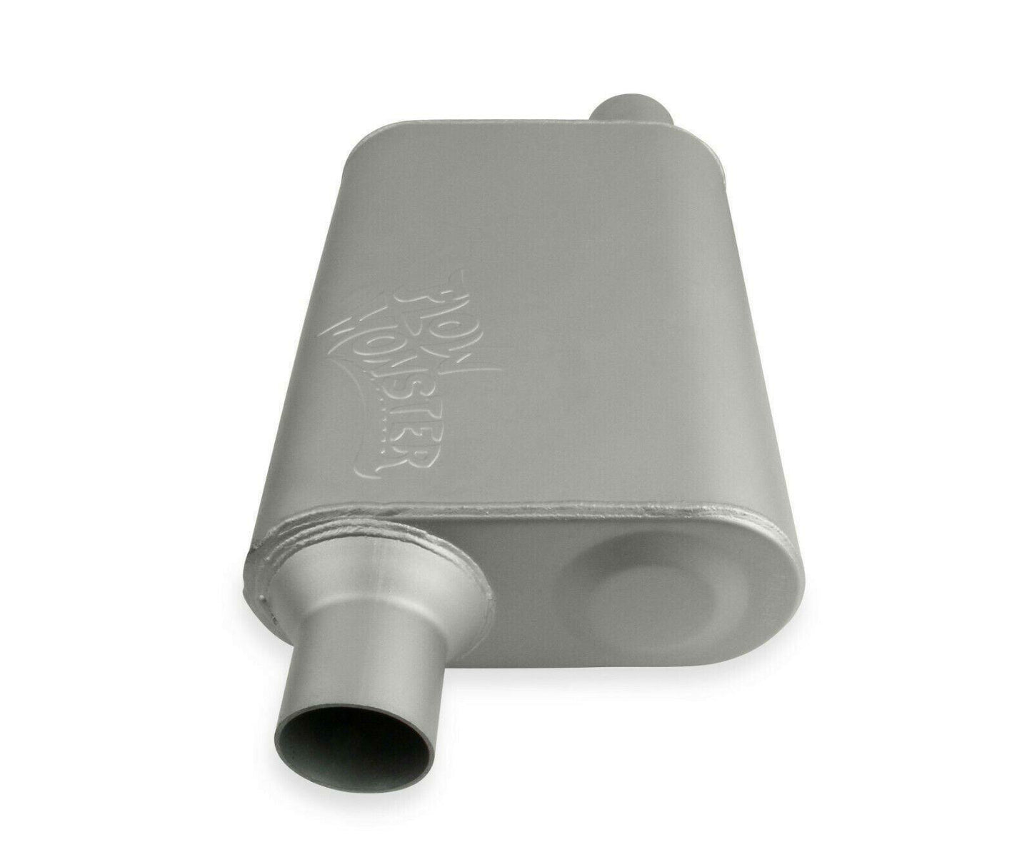 Flowmonster 2-Chamber Muffler 42443-FM 2.25 Offset Inlet/2.25 Offset Outlet