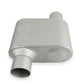 Flowmonster 1-Chamber Muffler 42513-FM 2.50 Offset Inlet / 2.50 Offset Outlet