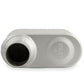 Flowmonster 1-Chamber Muffler 42513-FM 2.50 Offset Inlet / 2.50 Offset Outlet