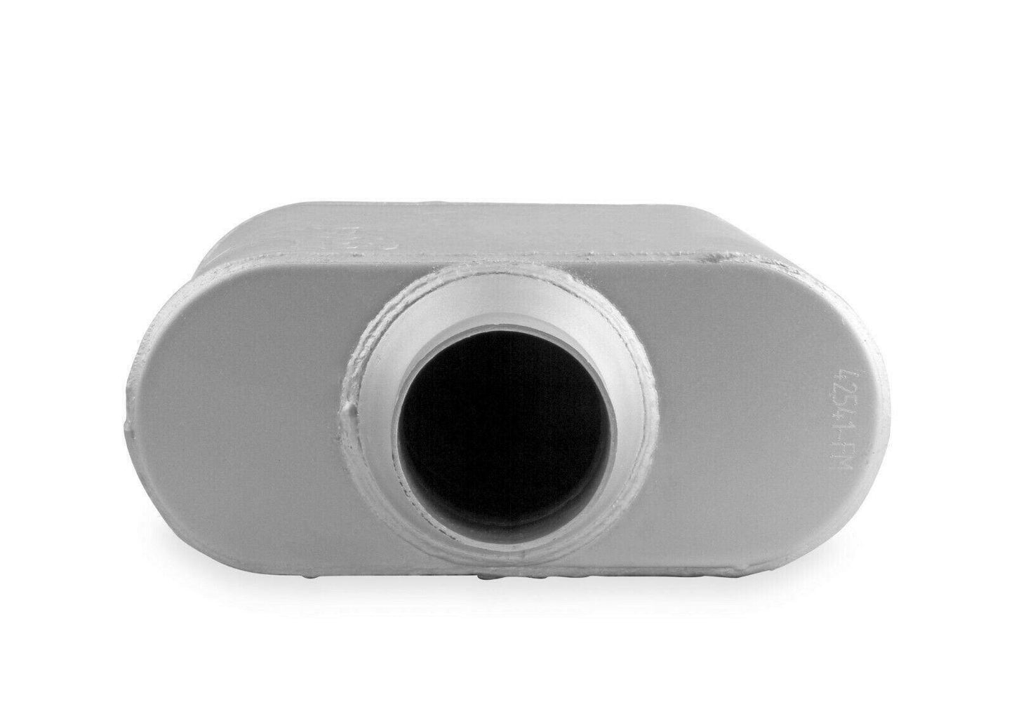 Flowmonster 2-Chamber Muffler 42541-FM 2 Chamber; 2.50 in. Offset Inlet/2.50 in.