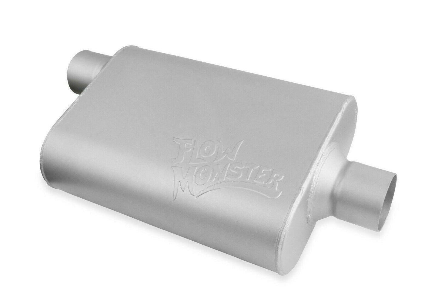 Flowmonster 2-Chamber Muffler 42541-FM 2 Chamber; 2.50 in. Offset Inlet/2.50 in.