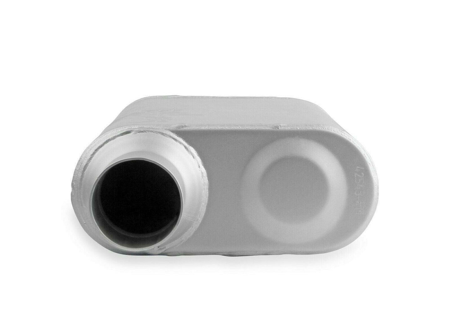 Flowmonster 2-Chamber Muffler 42543-FM 2.50 Offset Inlet / 2.50 Offset Outlet