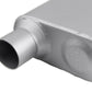 Flowmonster 2-Chamber Muffler 42543-FM 2.50 Offset Inlet / 2.50 Offset Outlet