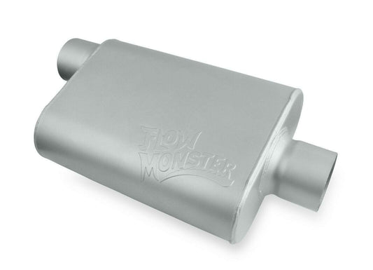 Flowmonster 2-Chamber Muffler 43041-FM 3.00 OFFSET IN / 3.00 CENTER OUT