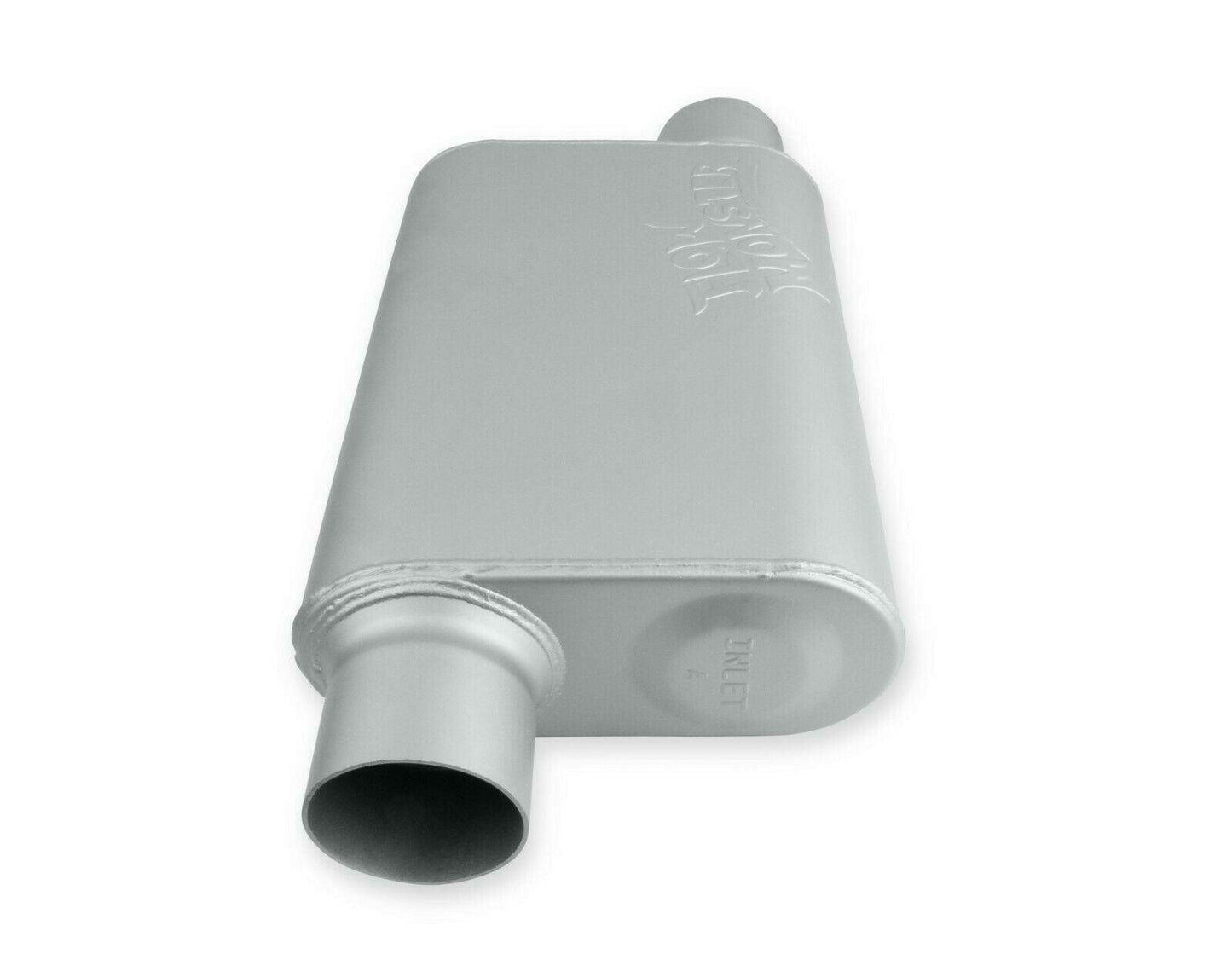 Flowmonster 2-Chamber Muffler 43043-FM 3.00 Offset Inlet / 3.00 Offset Outlet