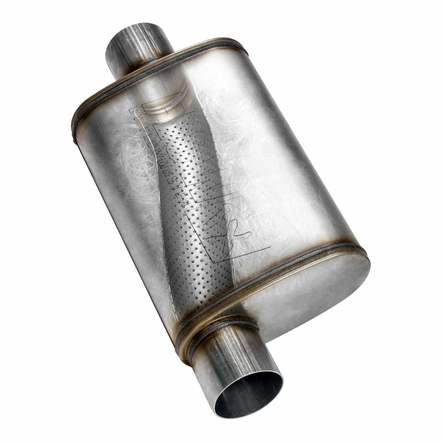 Flowmaster FlowFX Muffler 2.25 Offset In/ 2.25 Center Out Moderate Sound Stainless 71225