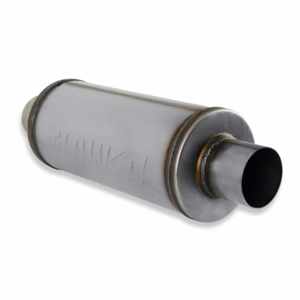 3.0 In/Out-6 Round Body-Moderate Sound; FlowFX Muffler; Flowmaster-72619 - Performance Mufflers Car Part People