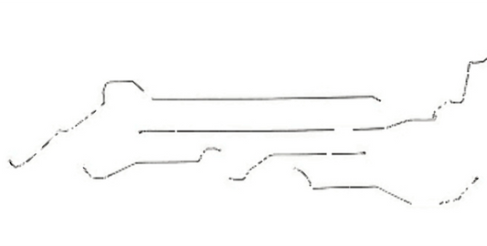 For Pontiac Grand Prix 1998-2003 Intermediate Brake Line 3.8 AWABS-AIN9712SS-CPP