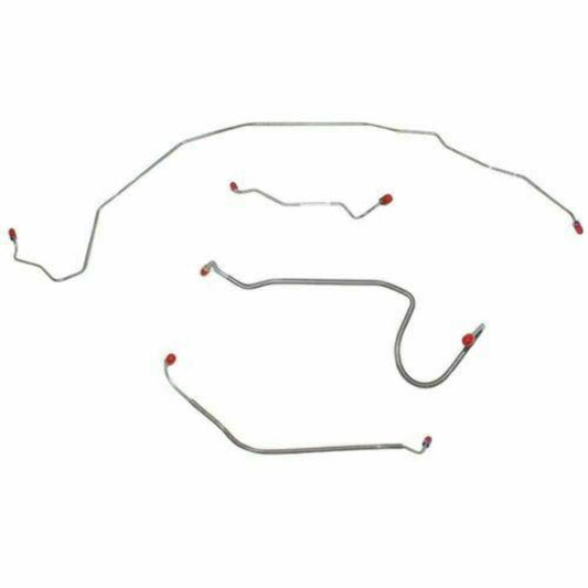 1968-72 Buick Skylark Front Brake Line Kit Manual Drum Brakes - AKT6901OM - Front Lines Car Part People