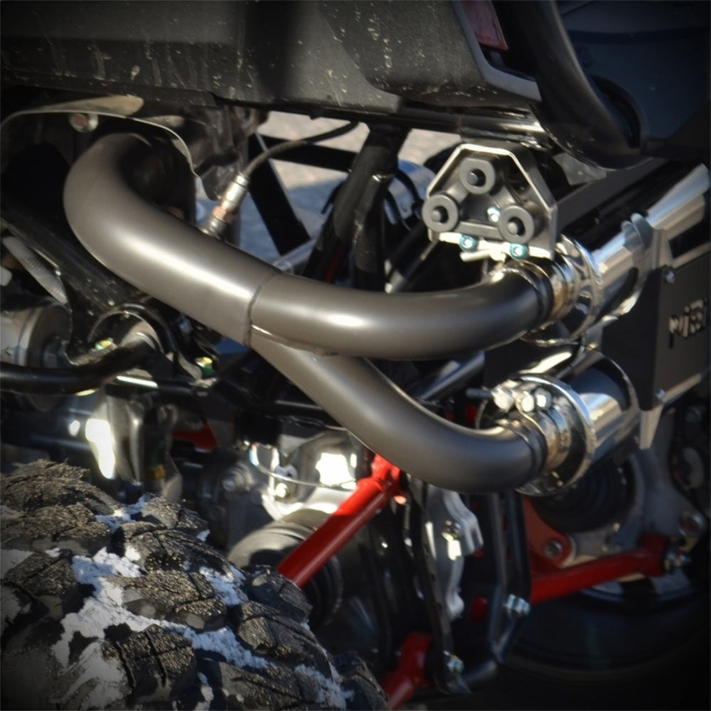 Fits 2019-22 Honda SXS10S2X Talon 1000X Stacked Slip-on Mufflers. AT-9110PT