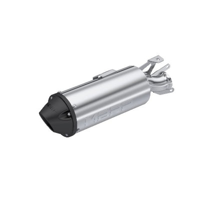 Fits 2016-2024 Polaris Sportsman 450 HO EPS Polaris Slip-on Muffler. AT-9502PT