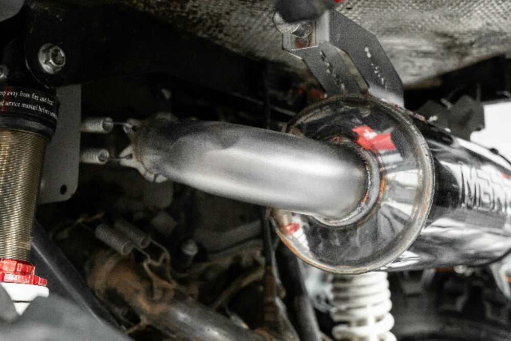 Fits 2014-2016 CFMOTO ZFORCE 800 EX CFMOTO Single Slip-on Muffler. AT-9801PT