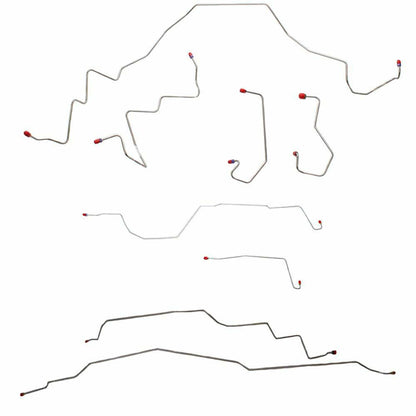 For Ford F-150 Lariat 97-01 BrakeLine&Hose 4WD ShortBed ExtCab-BLH43-CPP - Brake Line and Hose Kit Car Part People