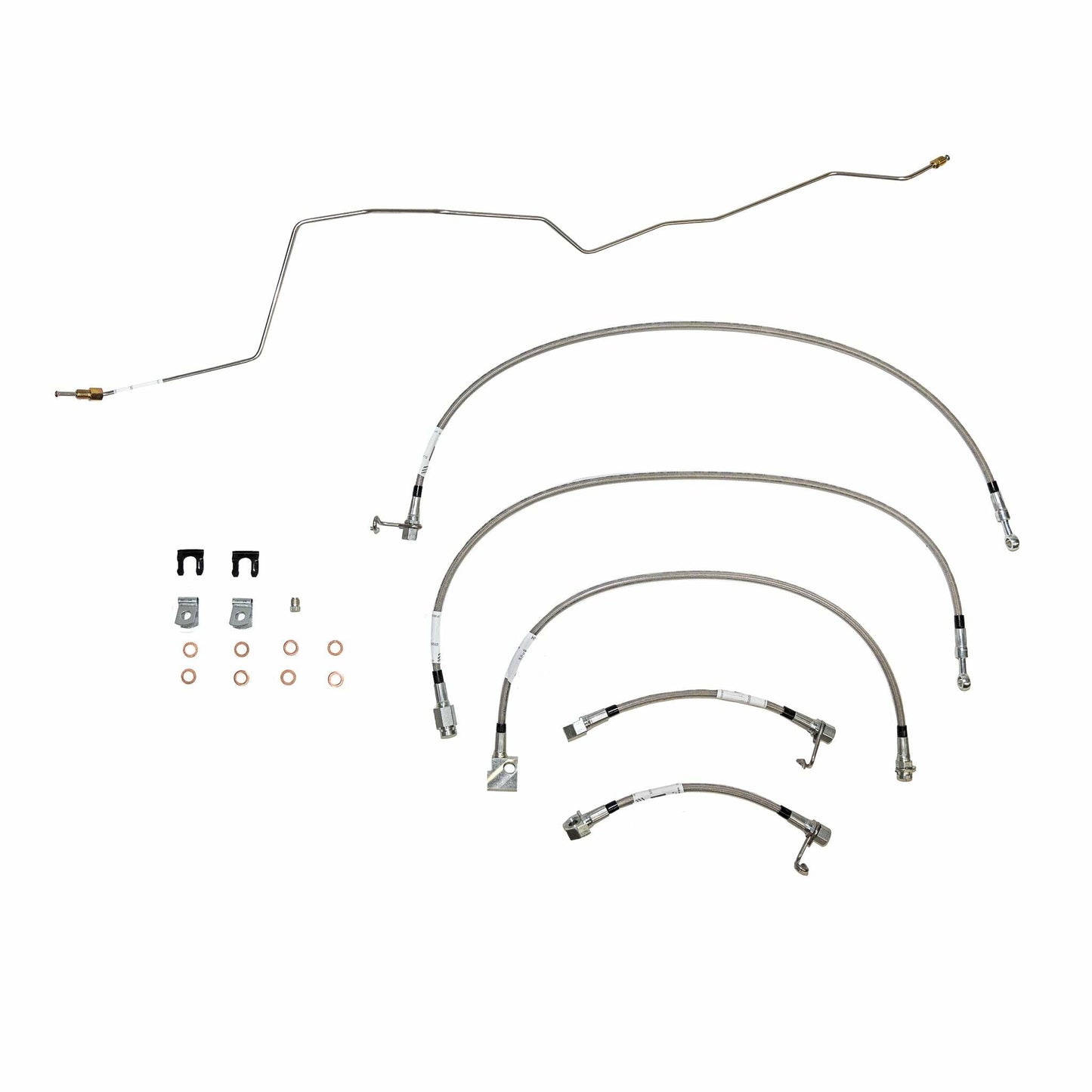 01-02 Dodge Ram 2500 Brake Line & Hose Kit 4WD Ext Cab/Short Bed Disc Brakes Aut