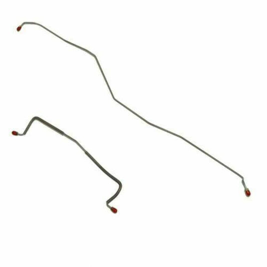Rear Axle Lines BRA5901SS Brake Lines Stainless for 1959-64 Chevrolet Bel Air - Rear Lines Car Part People