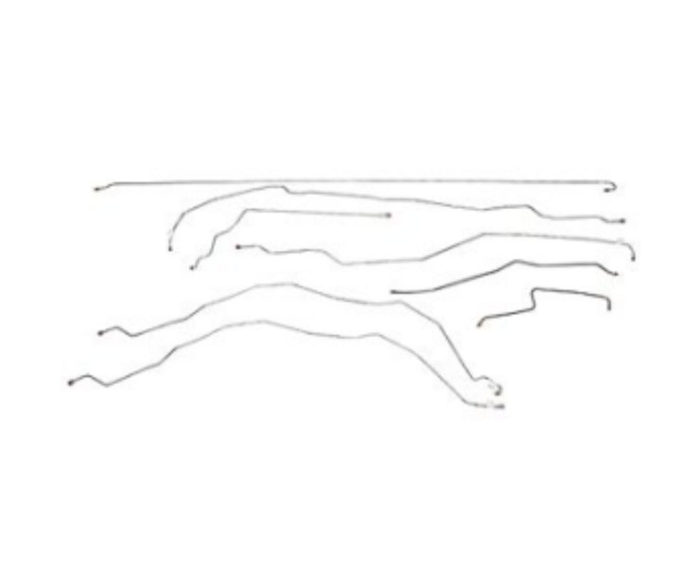 01-07 Chevrolet Silverado 3500 Brake Line Kit Ext Cab/Long Bed Dually - Complete Brake Line Kit Car Part People