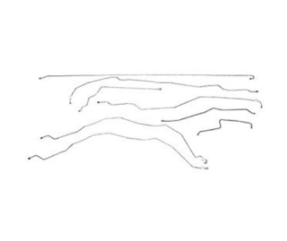 01-07 Chevrolet Silverado 3500 Brake Line Kit Ext Cab/Long Bed Dually - Complete Brake Line Kit Car Part People