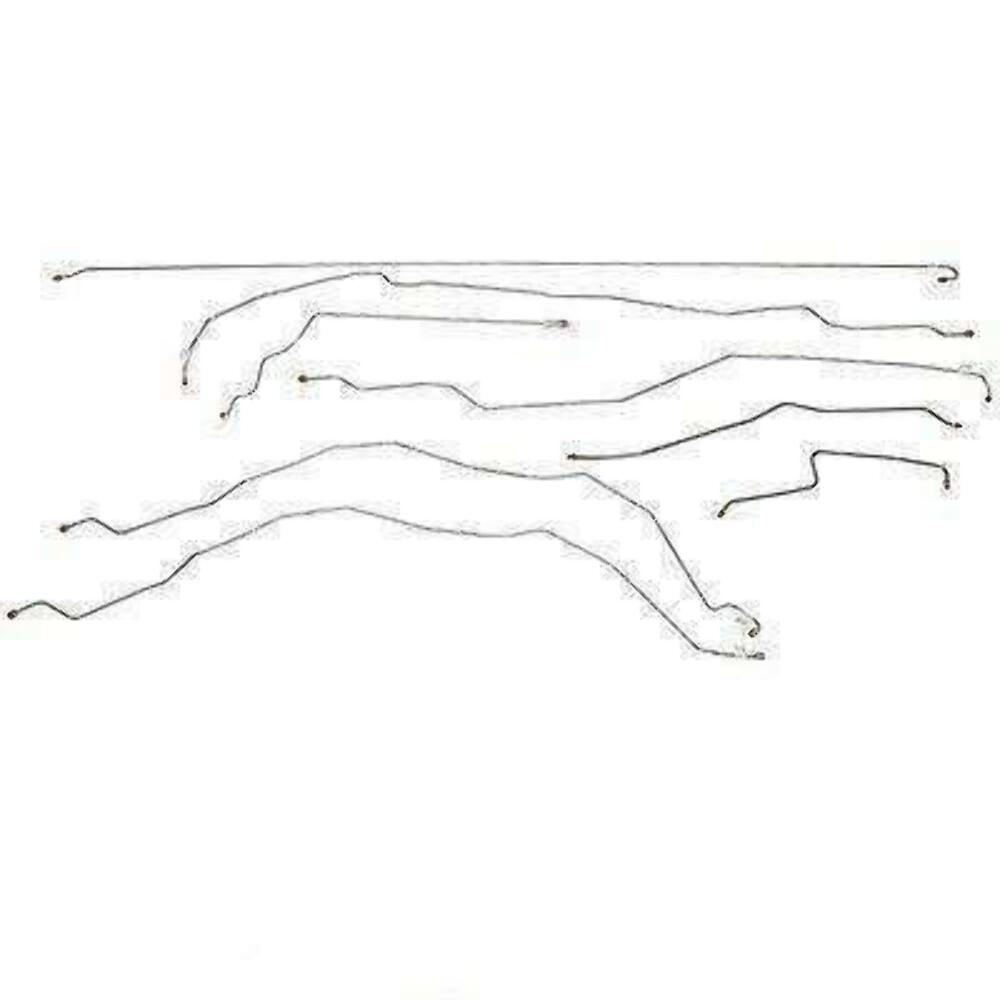 01-07 Chevrolet 2500 HD Brake Line Kit Crew Cab/Short Bed 6.0L  Stainless Steel