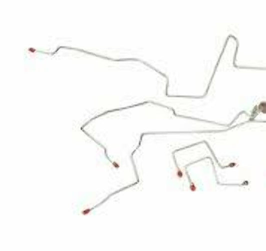 01-05 Ford Ranger Brake Line Kit 4WD Ext Cab/Short Bed AWABS