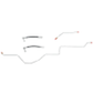 02-05 Dodge Ram 1500 Brake Line Kit 2WD Ext Cab/Short Bed RWABS