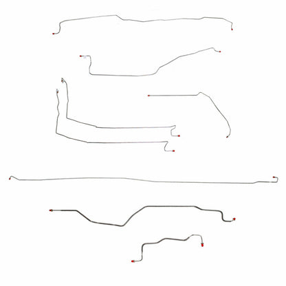 99-02 Chevrolet Silverado 1500 Brake Line Kit 4WD Ext Cab/Long Bed - Complete Brake Line Kit Car Part People