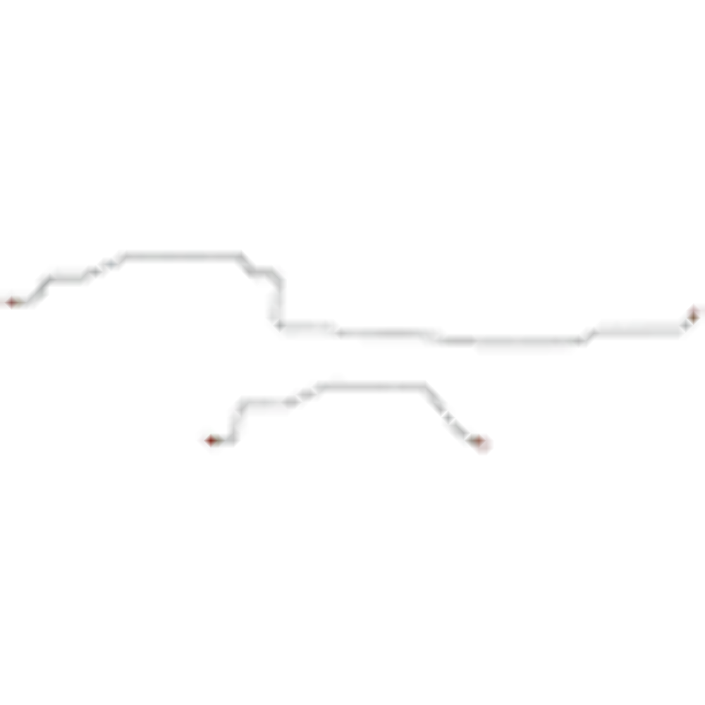 02-03 Durango RT, 4wd, Disc Brakes; Complete Brake Line Kit; S/S; CBK0096SS