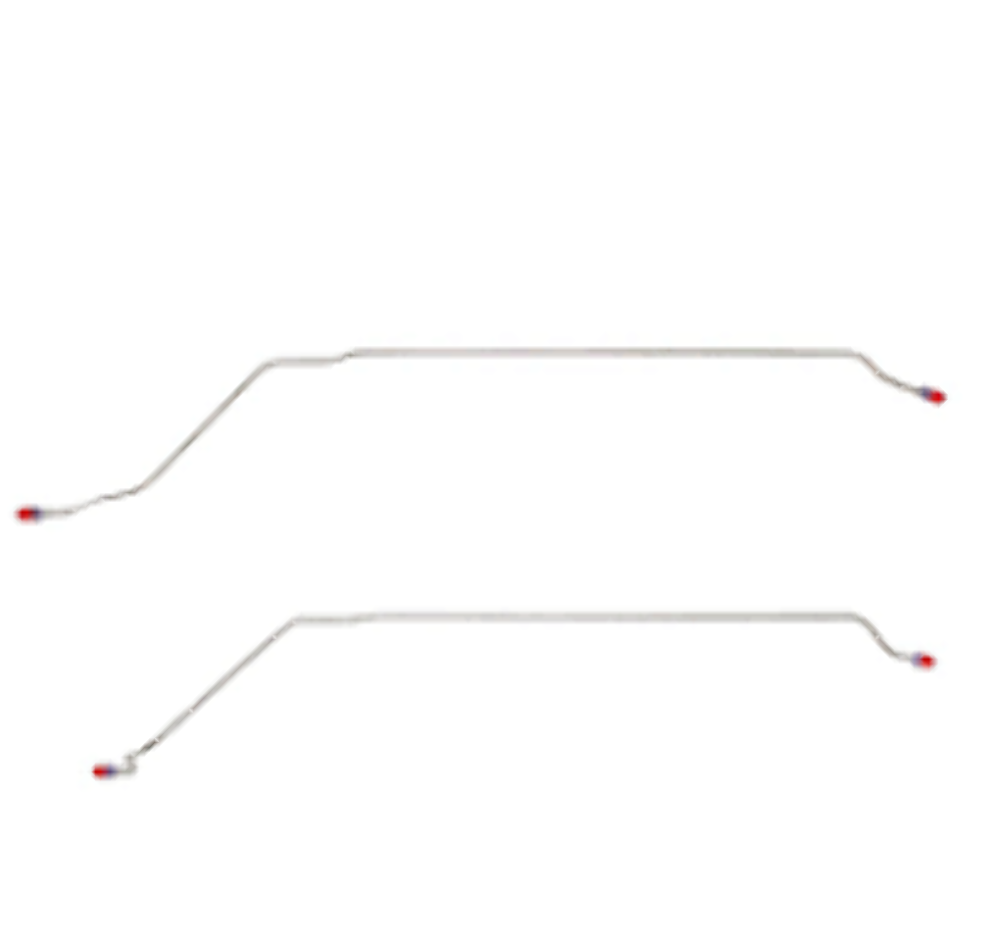 Oldsmobile Convertible Complete Brake Line Kit; Fine Lines-CBK0436SS