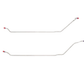 Pontiac w/ Hardtop Complete Brake Line Kit; Fine Lines-CBK0449SS - Complete Brake Line Kit Car Part People