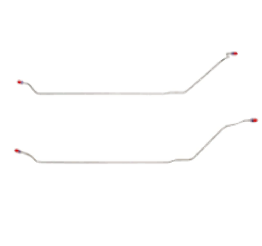 Pontiac w/ Hardtop Complete Brake Line Kit; Fine Lines-CBK0449SS - Complete Brake Line Kit Car Part People