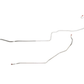 Pontiac Complete Brake Line Kit; Fine Lines-CBK0485SS