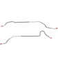 Pontiac Complete Brake Line Kit; Fine Lines-CBK0488SS