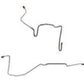 Pontiac Complete Brake Line Kit; Fine Lines-CBK0505SS