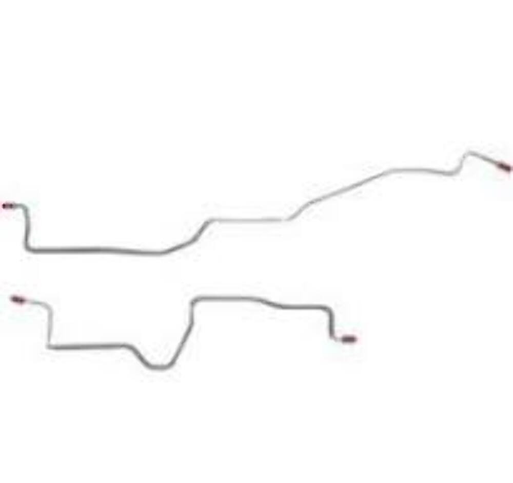 Pontiac Complete Brake Line Kit; Fine Lines-CBK0507SS