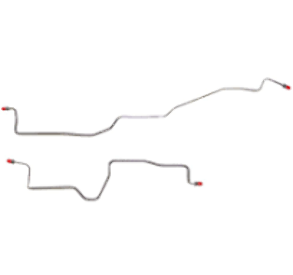 Pontiac Complete Brake Line Kit; Fine Lines-CBK0508SS