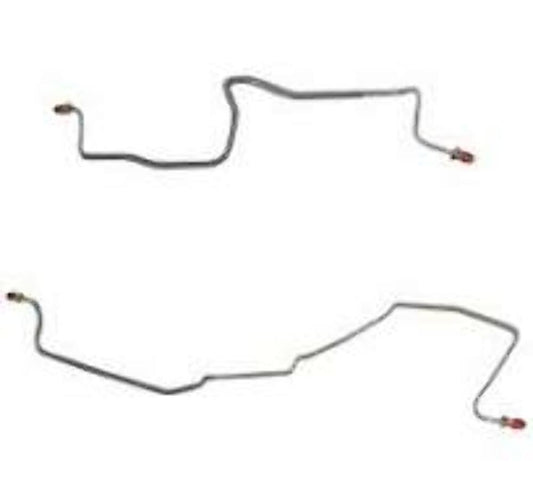 Pontiac Complete Brake Line Kit; Fine Lines-CBK0512SS