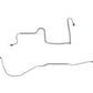 Pontiac Complete Brake Line Kit; Fine Lines-CBK0516SS