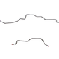 Pontiac Complete Brake Line Kit; Fine Lines-CBK0524SS