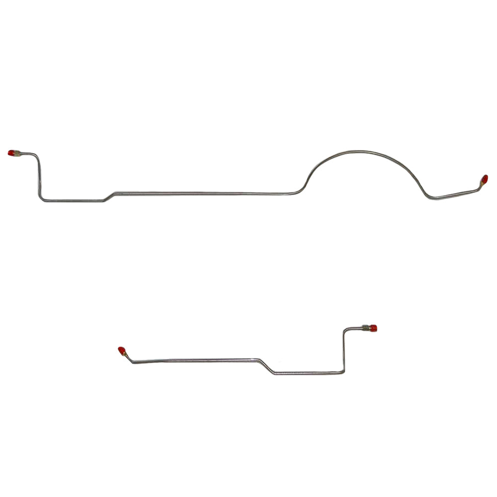 Mopar E Body Complete Brake Line Kit; Fine Lines-CBK0528SS