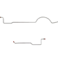 Mopar E Body Complete Brake Line Kit; Fine Lines-CBK0531SS