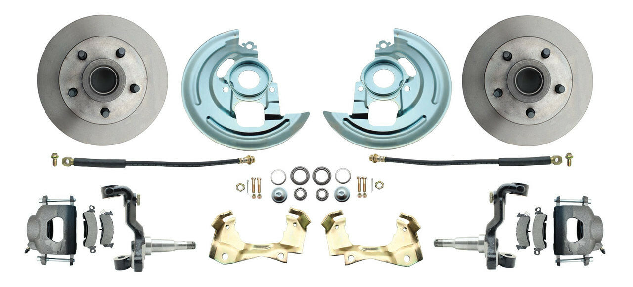 Fits 1964-1972 GM A Body Stock Height Front Disc Brake Kit DBK6472